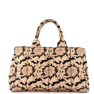 Prada Canapa Tote Printed Canvas Large #229931P86B